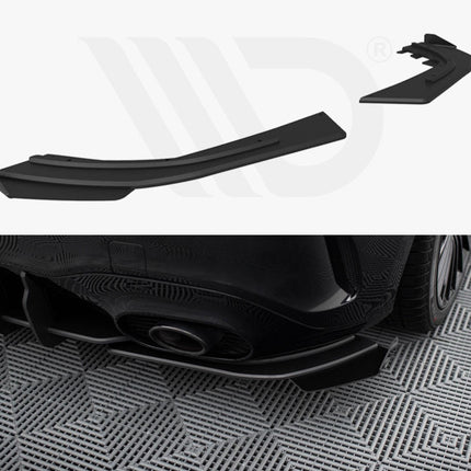 Street Pro Rear Side Splitters + Flaps Mercedes-AMG A35 Hatchback W177 - Car Enhancements UK