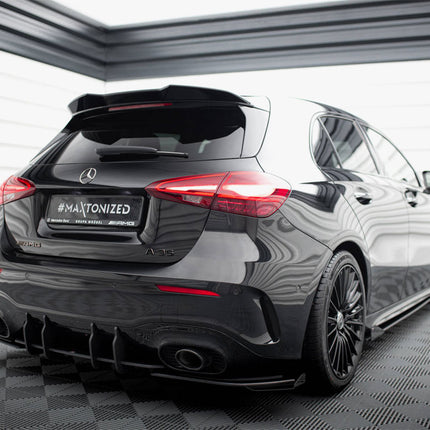 Street Pro Rear Side Splitters + Flaps Mercedes-AMG A35 Hatchback W177 - Car Enhancements UK