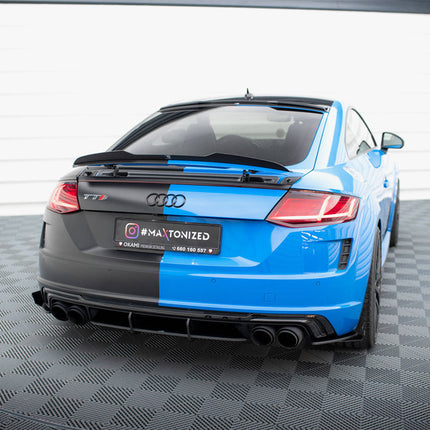 Street Pro Rear Side Splitters + Flaps Audi TT S 8S Facelift