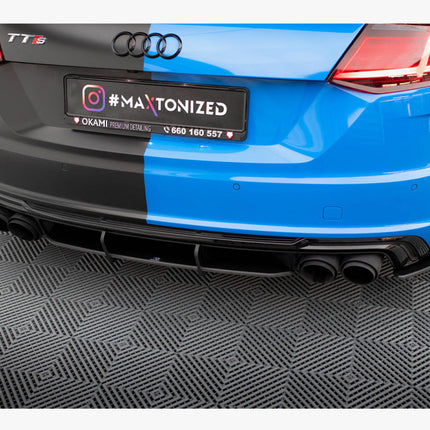 Maxton Design - Street PRO Rear Diffuser Audi TT S 8S Facelift