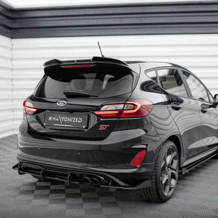 Maxton Design - STREET PRO REAR DIFFUSER(+FLAPS) FORD FIESTA MK8/8.5 ST (2018-2024)