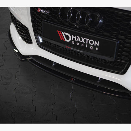 Maxton Design - Front Splitter V.3 Audi RS7 C7