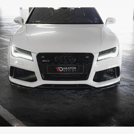 Maxton Design - Front Splitter V.3 Audi RS7 C7