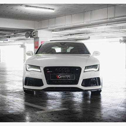 Maxton Design - Front Splitter V.4 Audi RS7 C7