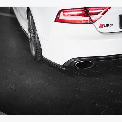 Maxton Design - Rear Side Splitters V.2 Audi RS7 C7