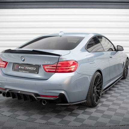 Maxton Design - Rear Side Splitters V.4 BMW 4 Coupe / Gran Coupe M-Sport F32 / F36