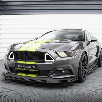 Maxton Design - Front Splitter Ford Mustang GT Mk6