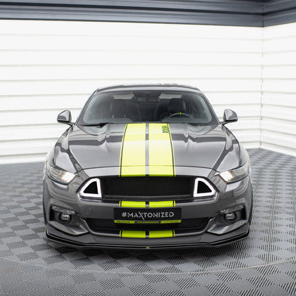 Maxton Design - Front Splitter Ford Mustang GT Mk6