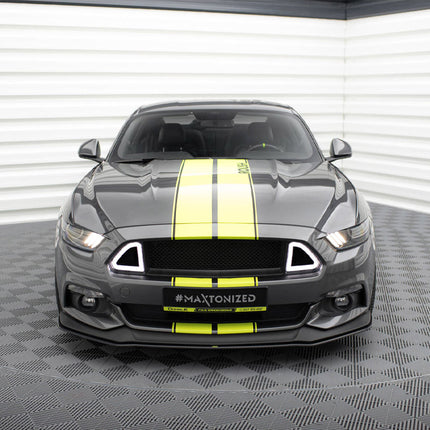 Maxton Design - Street PRO Front Splitter Ford Mustang GT Mk6