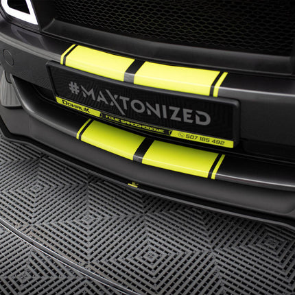 Maxton Design - Street PRO Front Splitter Ford Mustang GT Mk6