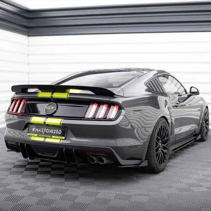 Maxton Design - Street PRO Rear Diffuser Ford Mustang GT Mk6 Roush Performance