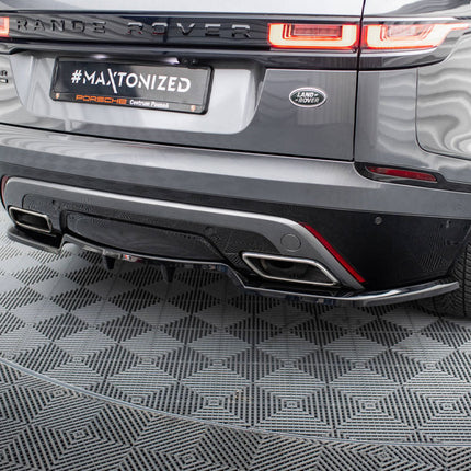 Maxton Design - Central Rear Splitter (Vertical Bars) Land Rover Range Rover Velar R-Dynamic Mk1