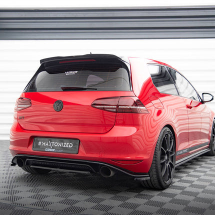 Maxton Design - Rear Side Splitters VW GOLF MK7 GTI Clubsport (2016-2017)