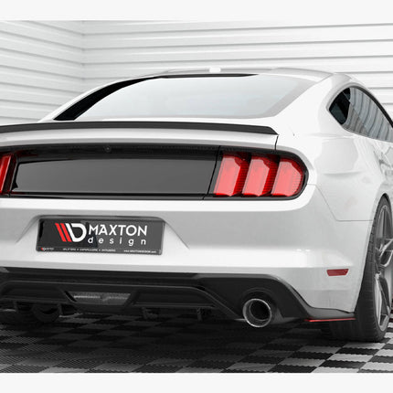 Maxton Design - Rear Side Splitters V.2 Ford Mustang Mk6 Facelift