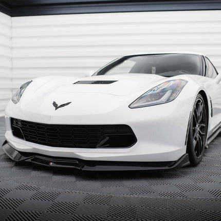 Maxton Design - Front Splitter V.2 Chevrolet Corvette C7