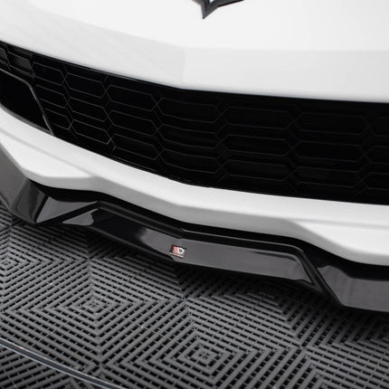 Maxton Design - Front Splitter V.2 Chevrolet Corvette C7