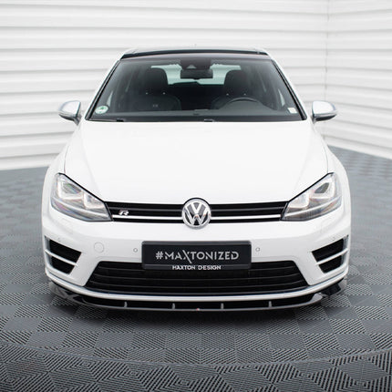 Maxton Design - Front Splitter V.6 Volkswagen Golf R / R-Line Mk7