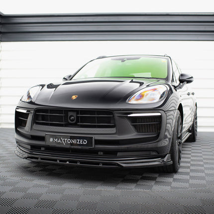 Front Splitter Porsche Macan GTS Mk1 Facelift 2 - Car Enhancements UK