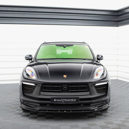 Front Splitter Porsche Macan GTS Mk1 Facelift 2 - Car Enhancements UK