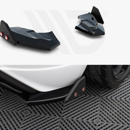 REAR SIDE SPLITTERS V.3 + FLAPS FORD FIESTA ST MK7 FACELIFT - Car Enhancements UK