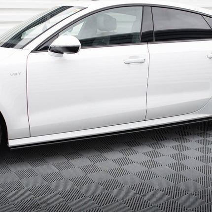 SIDE SKIRTS DIFFUSERS AUDI S7 / A7 S-LINE C7 FL (2014-2017) - Car Enhancements UK