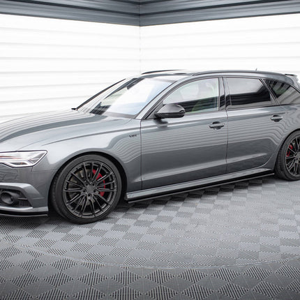 SIDE SKIRTS DIFFUSERS AUDI A6 C7 S-LINE / S6 C7 FACELIFT (2014-2018) - Car Enhancements UK