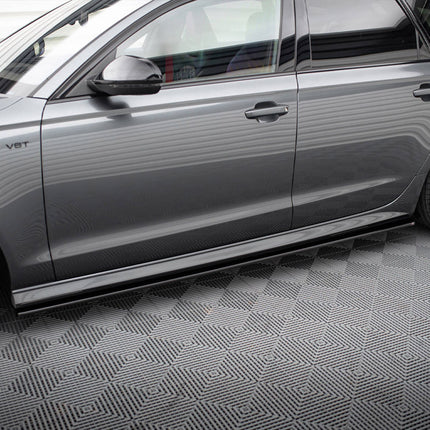 SIDE SKIRTS DIFFUSERS AUDI A6 C7 S-LINE / S6 C7 FACELIFT (2014-2018) - Car Enhancements UK