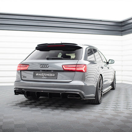 REAR SIDE DIFFUSERS AUDI S6/ A6 S-LINE C7 FL (2014-2017) - Car Enhancements UK