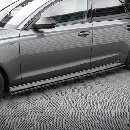 SIDE SKIRT DIFFUSERS AUDI S6/ A6 S-LINE C7 FACELIFT - Car Enhancements UK