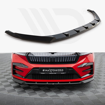 FRONT SPLITTER SKODA ENYAQ COUPE IV - Car Enhancements UK