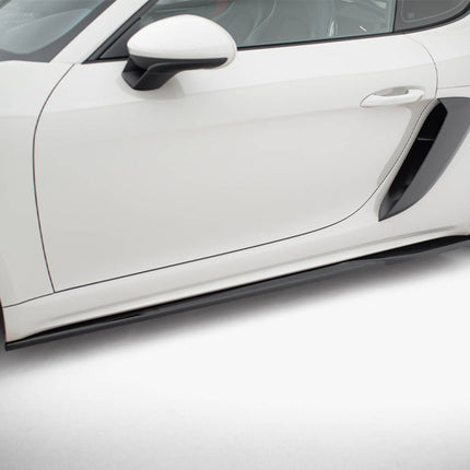 Side Skirts Diffusers Porsche 718 Cayman GTS 982c - Car Enhancements UK