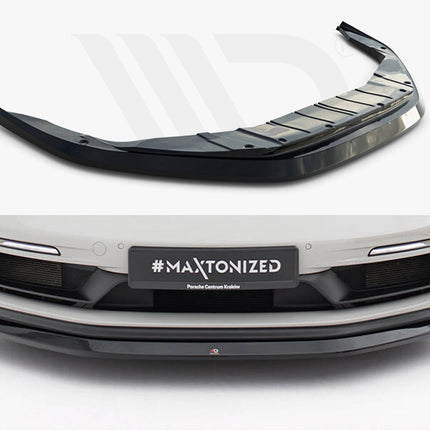 Front Splitter V.1 Porsche 718 Cayman GTS 982c - Car Enhancements UK