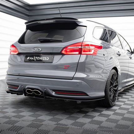 Maxton Design - Rear Diffuser Ford Focus ST Mk3 Estate