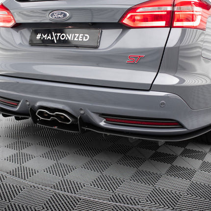 Maxton Design - Rear Diffuser Ford Focus ST Mk3 Estate