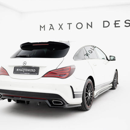 Maxton Design - Rear Splitter (Vertical Bars) Mercedes-Benz CLA AMG-Line C117