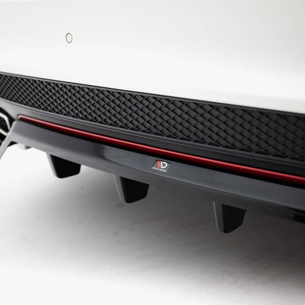 Maxton Design - Rear Splitter (Vertical Bars) Mercedes-Benz CLA AMG-Line C117