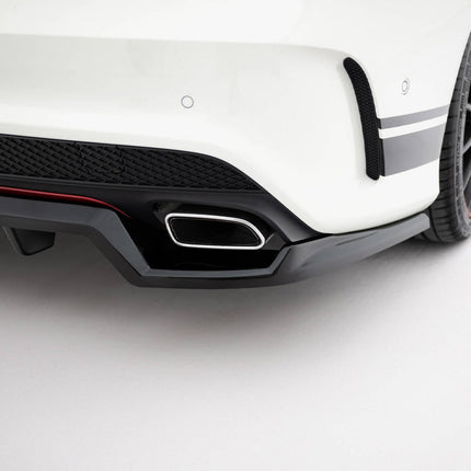 Maxton Design - Rear Splitter (Vertical Bars) Mercedes-Benz CLA AMG-Line C117