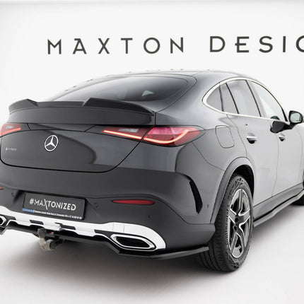 Maxton Design - Rear Splitter (Vertical Bars) Mercedes-Benz GLC Coupe AMG-Line C254