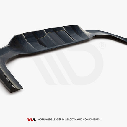 Maxton Design - Rear Splitter (Vertical Bars) Mercedes-Benz GLC Coupe AMG-Line C254