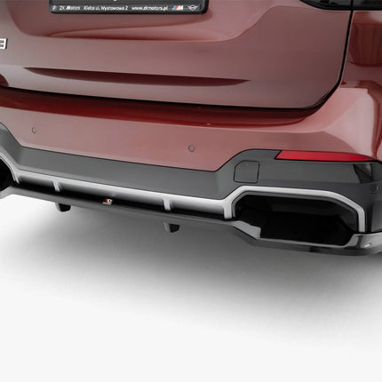 Maxton Design - Rear Splitter (Vertical Bars) BMW iX3 M-Pack G08 Facelift