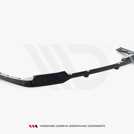 Maxton Design - Rear Splitter (Vertical Bars) BMW iX3 M-Pack G08 Facelift