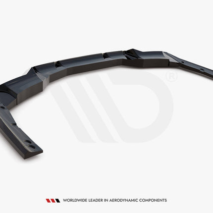 Maxton Design - Rear Splitter (Vertical Bars) BMW iX3 M-Pack G08 Facelift