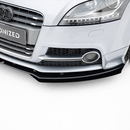 Maxton Design - Street PRO Front Splitter + Flaps Audi TT S / TT S-Line 8J Facelift