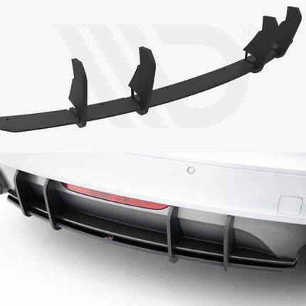 Maxton Design - Street PRO Rear Diffuser Audi TT S-Line 8J Facelift