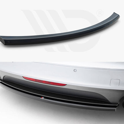 Maxton Design - Central Rear Splitter Audi TT S-Line 8J Facelift