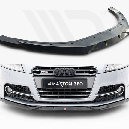 Maxton Design - Front Splitter V.2 Audi TT S / TT S-Line 8J Facelift