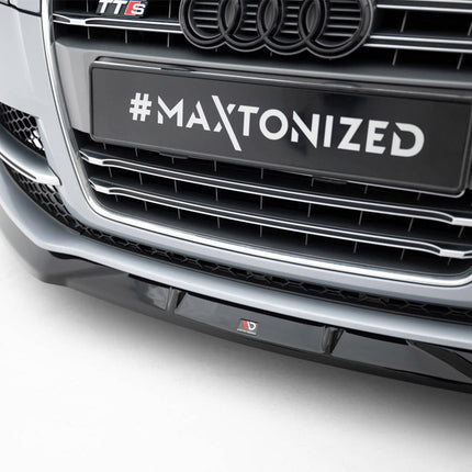 Maxton Design - Front Splitter V.2 Audi TT S / TT S-Line 8J Facelift