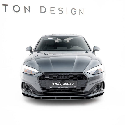 Maxton Design - Street PRO Front Splitter Audi A5 F5 / B9 Facelift