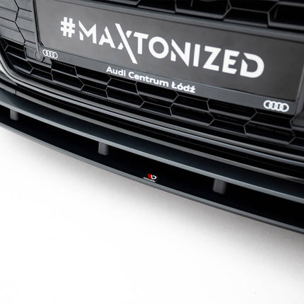 Maxton Design - Street PRO Front Splitter Audi A5 F5 / B9 Facelift