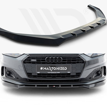 Maxton Design - Front Splitter V.2 Audi A5 F5 / B9 Facelift